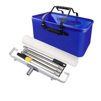 16 인치 페인트 롤러 브러시 벽 장식 9MM 그림 핸들 도구 지원에 대 한 짧은-중간-긴 봉 제 그림 핸들 도구