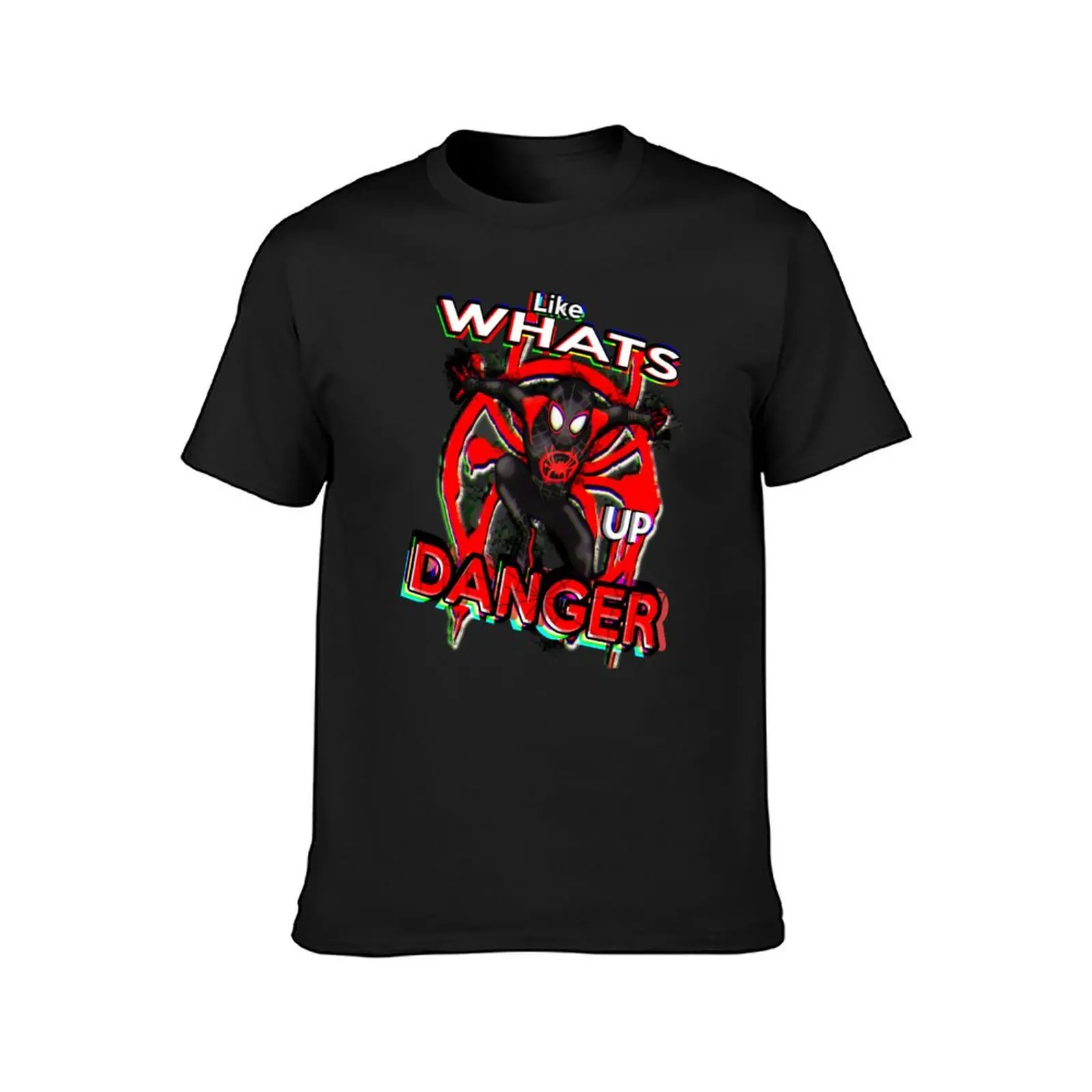 What's Up Danger T-Shirt anime clothes blanks Short sleeve tee summer clothes clothes for men