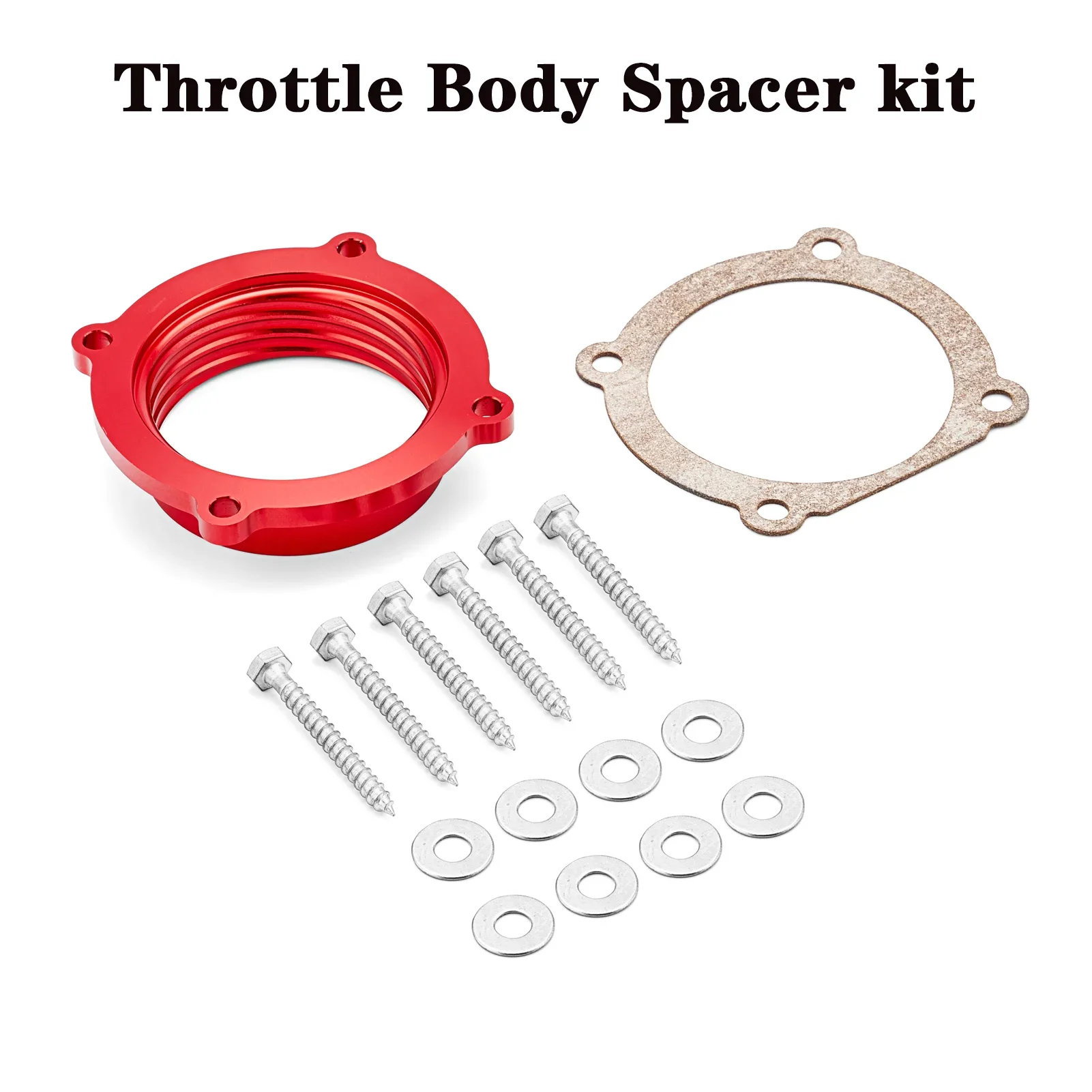 Throttle Body Spacer Kit  Aluminum For 2012-2023 4WD Jeep Wrangler JK JL JT Gladiator JT Dodge Ram 1500 3.6L Car Accessories