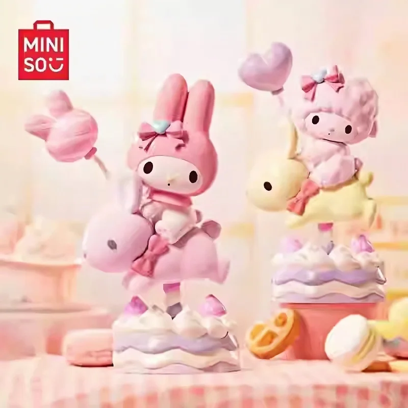 

Miniso Sanrio My Sweet Piano Lamb Melody Sweet Party милая кукла настольное украшение коллекция детский сюрприз Рождественский подарок