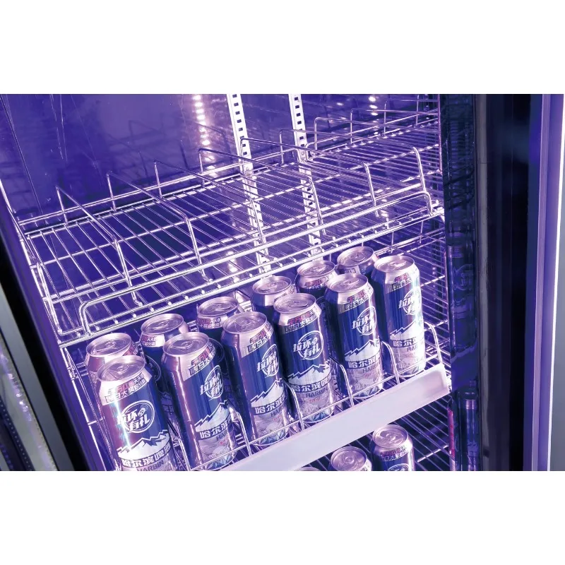 Customized Dessert Refrigerated Display Case Cake Cooler Glass Door Commercial Bakery Durable Temperature Control