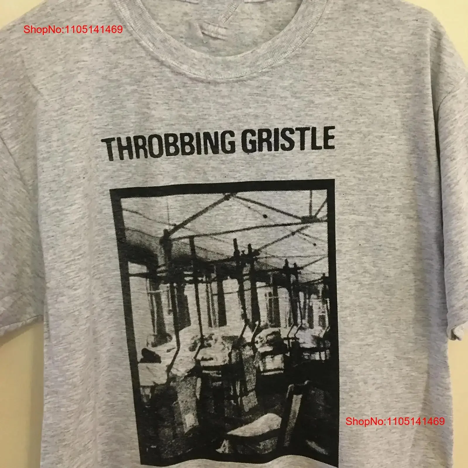 تي شيرت Throbbing Gristle Mission of Dead Souls تي شيرت رياضي رمادي S 5XL JU380 ملابس مصممة كلاسيكية مغسولة كاجوال ناعمة وأنيقة