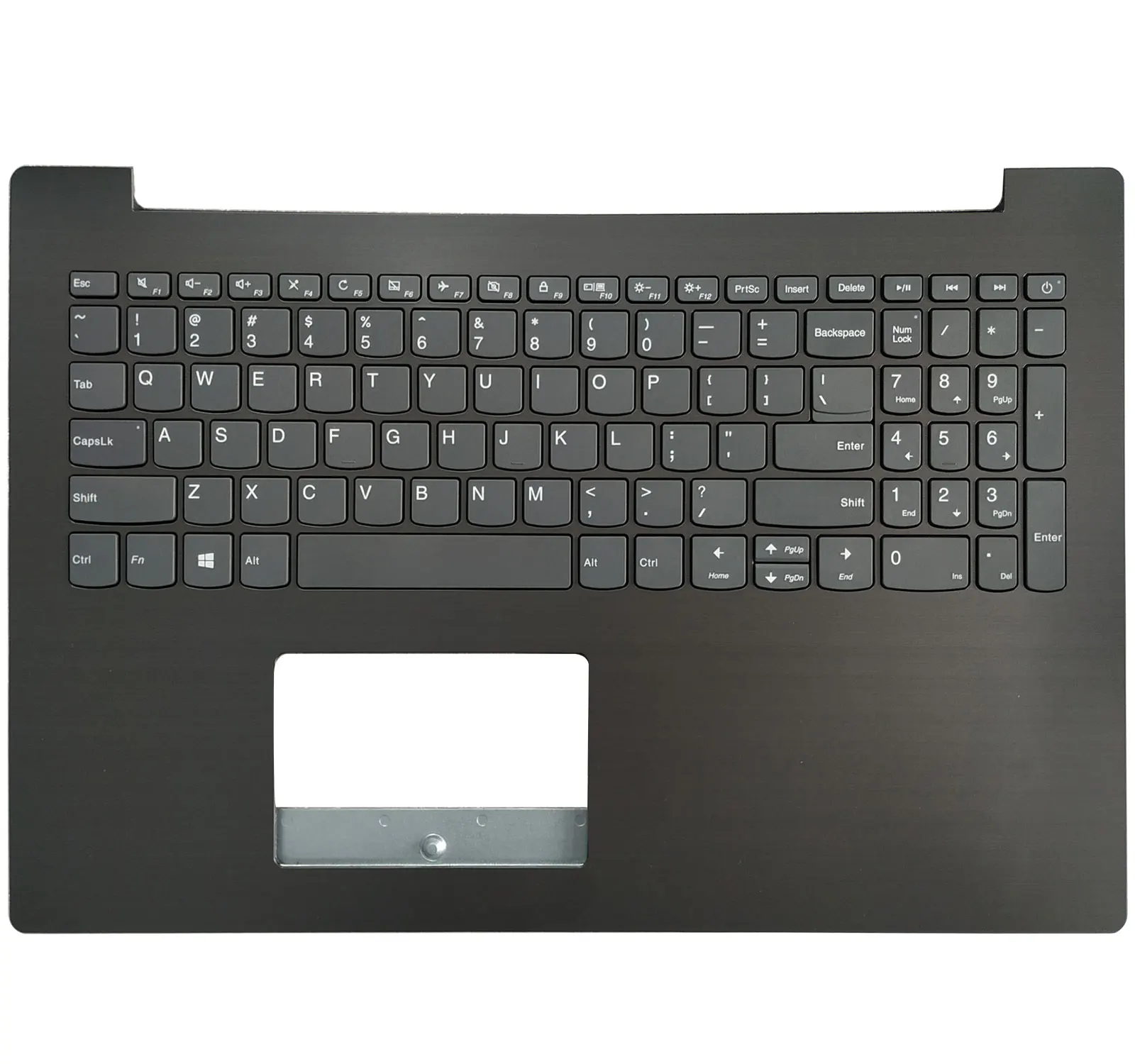 

NEW US keyboard FOR Lenovo IdeaPad 320-15 320-15IAP 320-15AST 320-15IKB US keyboard with black Palmrest COVER