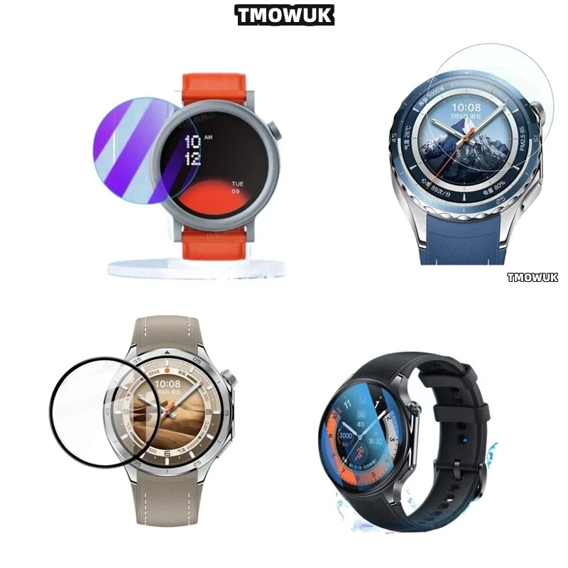 

For OPPO Watch X2 For CMF Watch Pro 2, Protective Barrier, 9H Hardness, Anti-Friction Tempered Glass.