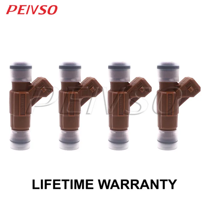 PEIVSO 4pcs 0280156005 YS6U-JA Fuel Injector For Ford Focus 2.0 16V 1998~2004 / Mondeo 2.0i 1996~2000