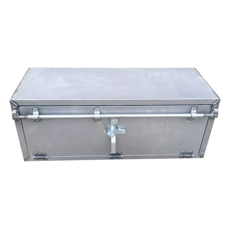 Truck Mounted Waterproof Tool Box Anti Theft Steel Storage Case for Truck Exterior Tool Organization and Vehicle Equipment