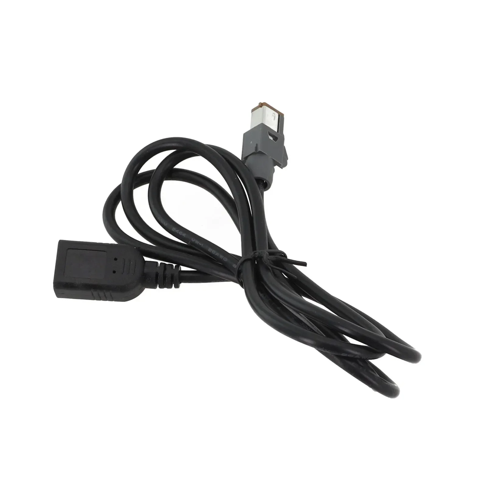 Car USB Cable Aux Audio Input USB Adapter Car USB Cable Car USB Cable Radio 100cm Black For Outback For Suzuki