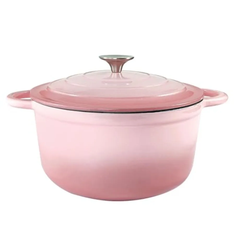 

Dutc OvenCast Iron Dutc Духовки Dutc Духовка Горшок с крышкой 3QT Эмалированный горшок Dutc Духовки Dutc с двойным и честью Чугунный горшок для рейкового кулинария