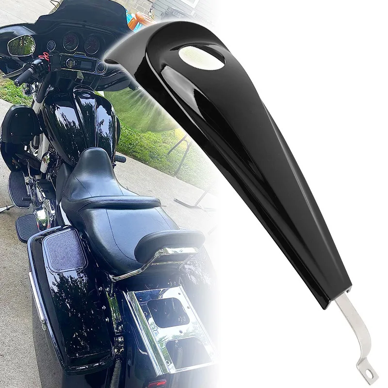 

Глянцевая черная гладкая крышка топливного бака для мотоциклов Harley Touring Electra Road Glide Street 2008-2023
