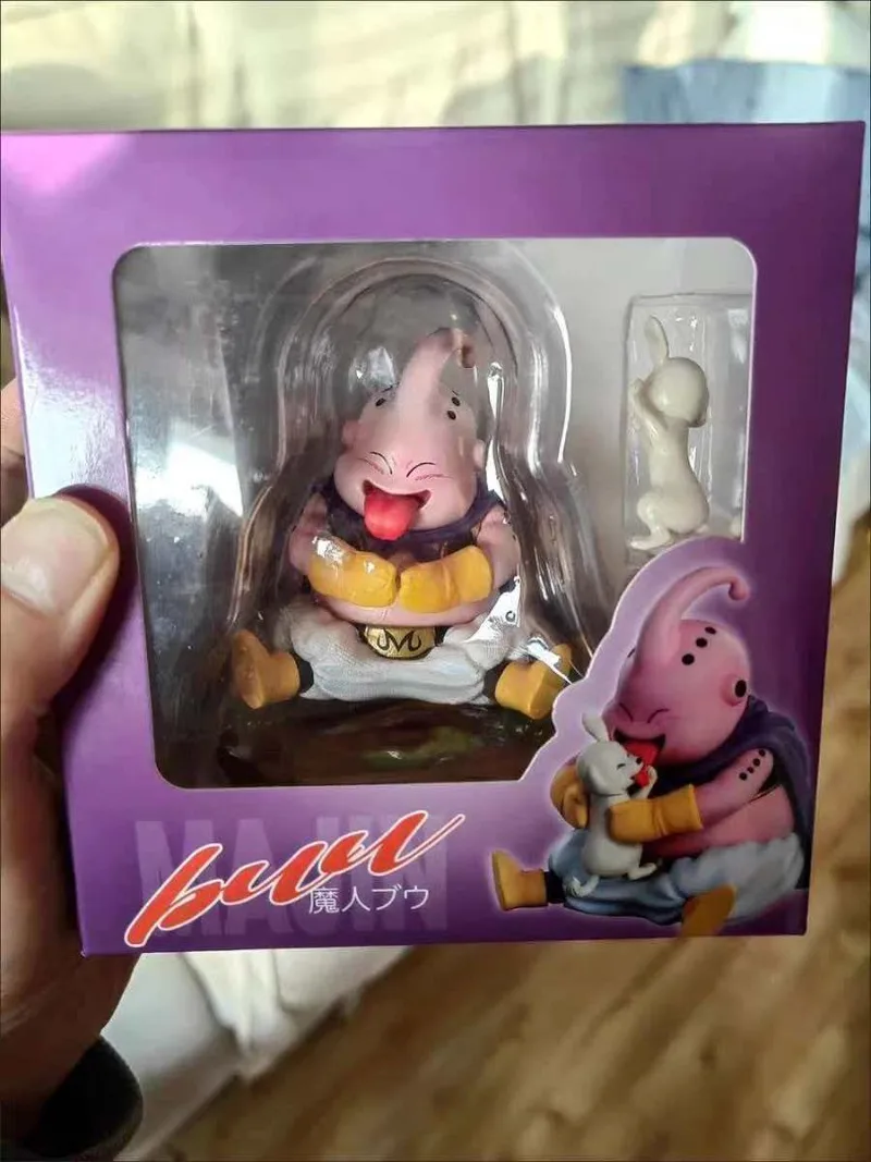 

Special Offer8cm Dragon Ball Majin Buu Anime Figures Q Version Figurine Pvc Statue Gk Mol Toys Collectible Decoration Desktop Gi