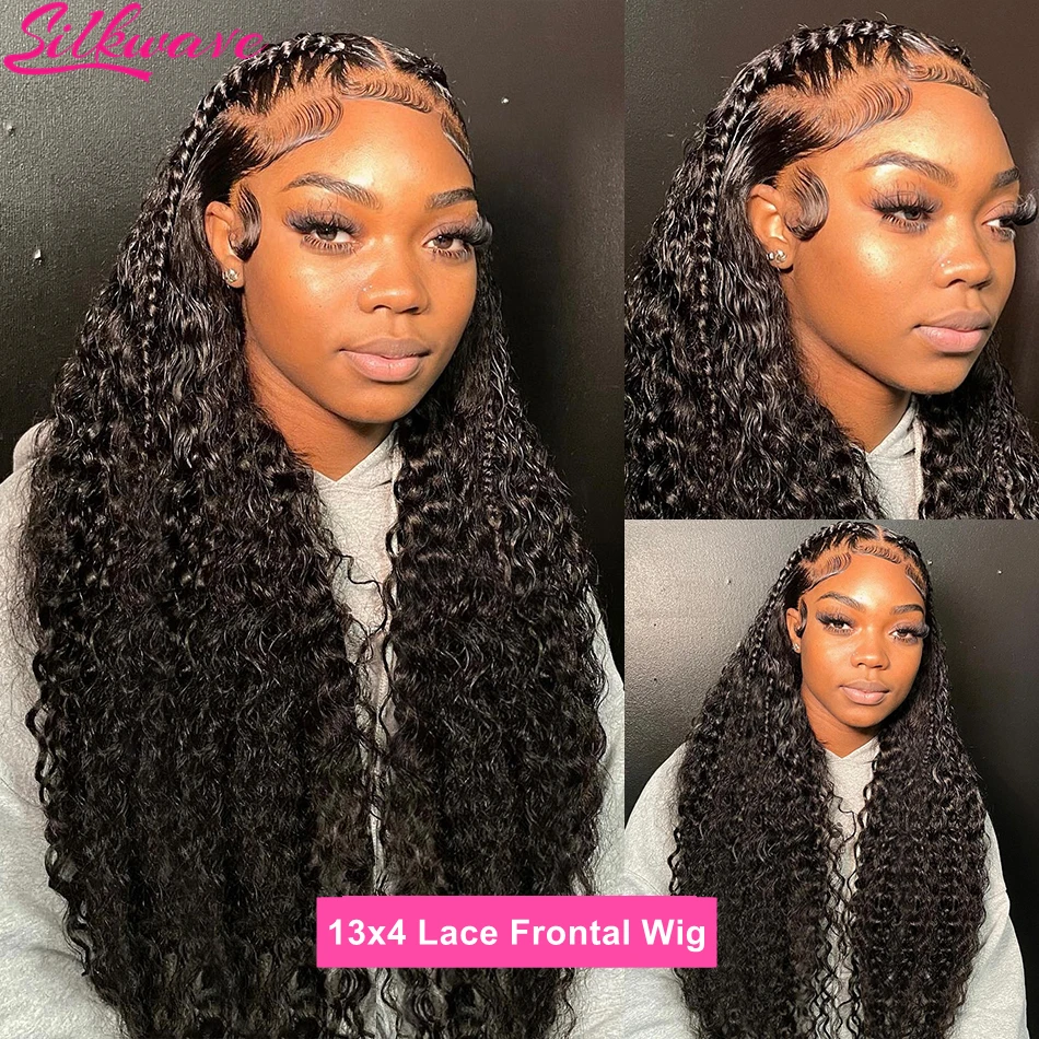 Wear Go Glueless Preplucked Human Wigs Ready To Go Pre-Cut 5x5 Hd Lace Closure 13x6 Deep Water Wave Frontal Wig for Black Women