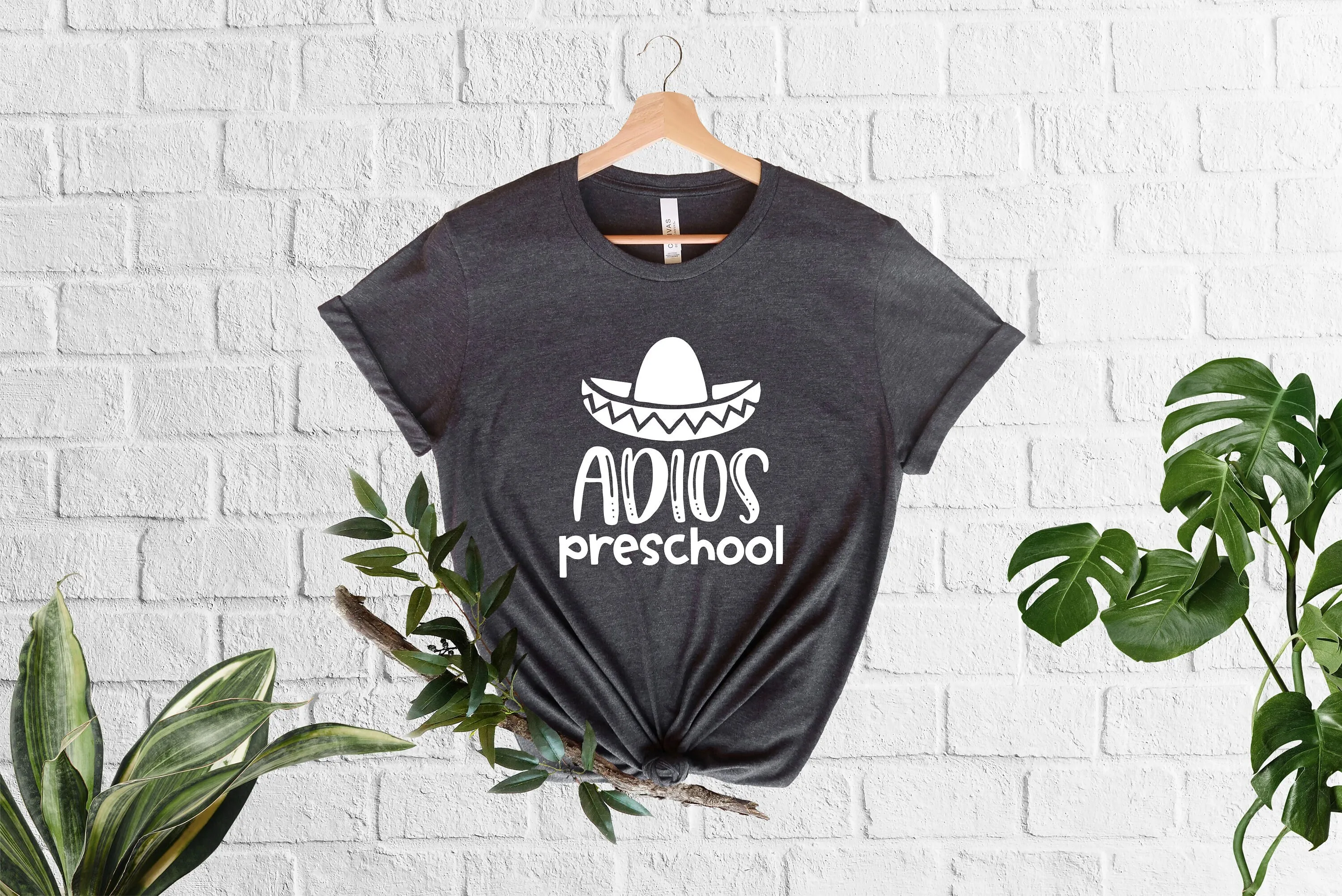 Adios Preschool T Shirt Last Day of School End Year Funny Teacher Graduation s