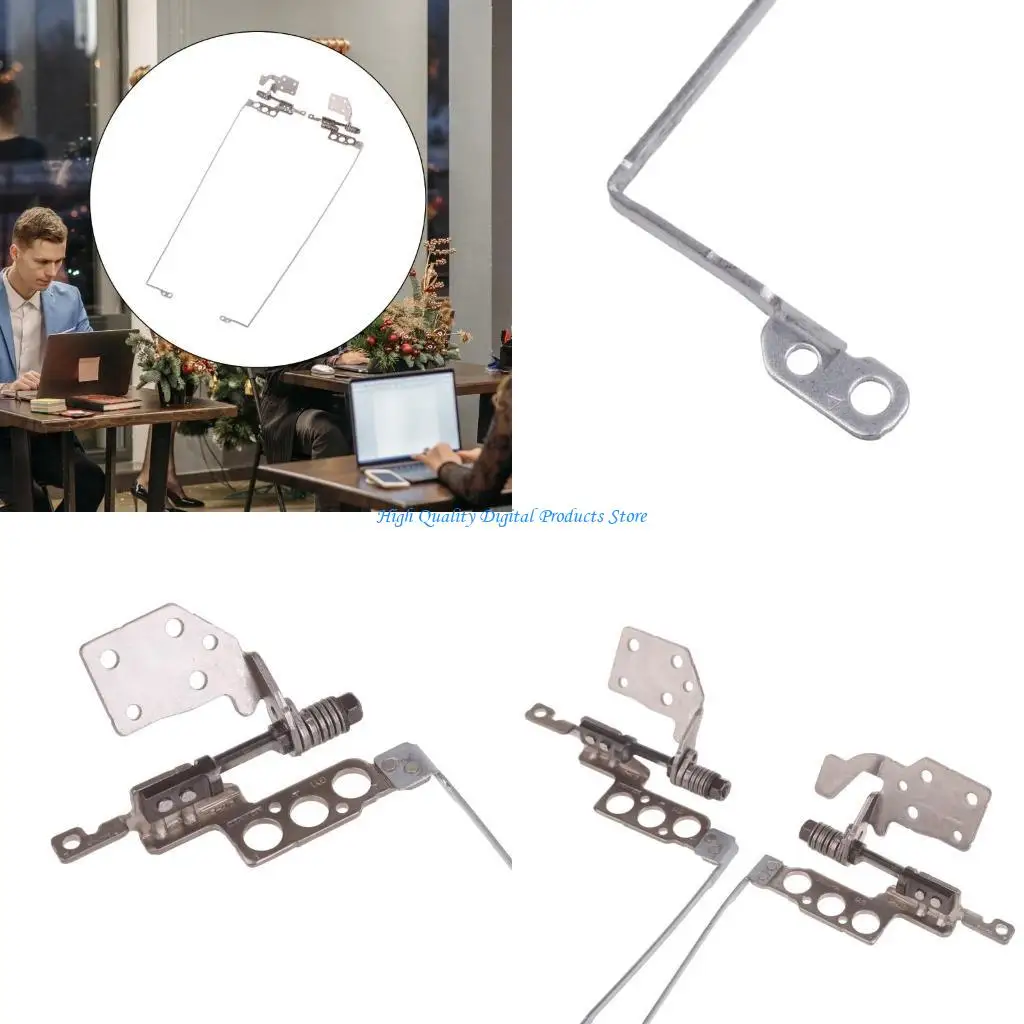 

U2JE Left+Right LCD Screen Support Hinges LCD Screen Hinges for Pavilion 15-EG 15T-EG