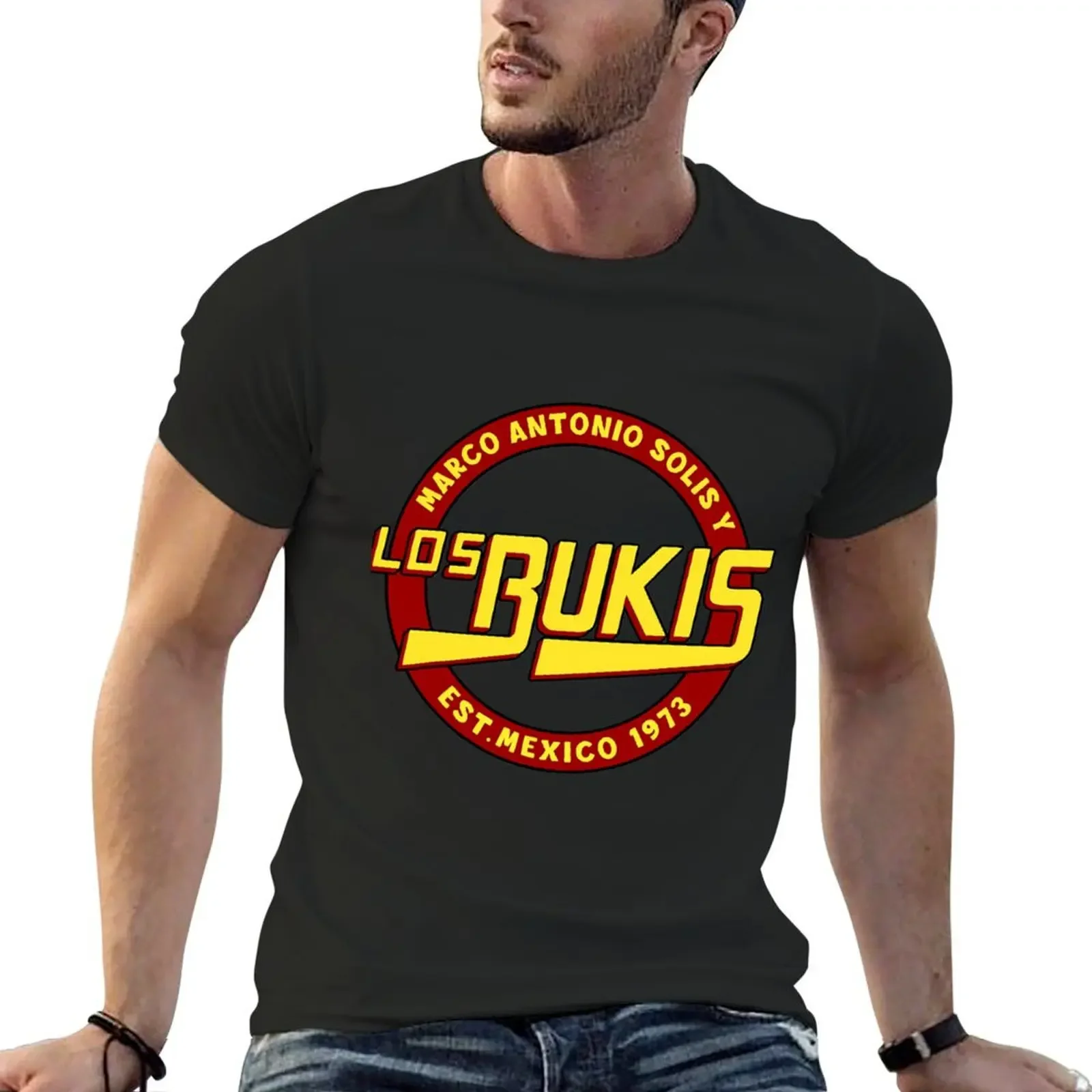 Los Bukis T-Shirt anime tshirt Aesthetic clothing plain for a boy plain black t shirts men