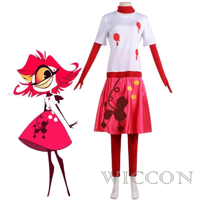 

Hazbin Cosplay Hotel Niffity Cosplay Costume Uniform Women Girls Birthday Party Dress Carnival Halloween Costume