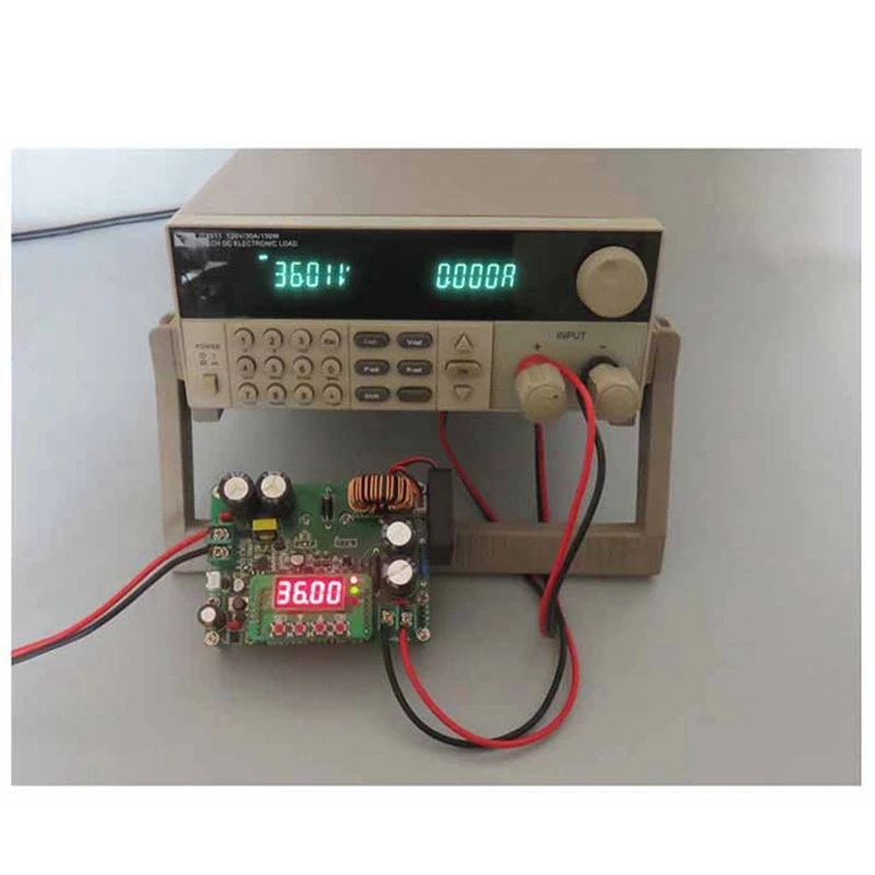 DC Buck Converter, DC To DC Buck Power Module 10V-65V To 0-60V 0-12A Adjustable Voltage Regulator Transformer Board Easy To Use