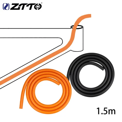 Imagen 2 del producto ZTTO-amortiguador de carcasa interna para cuadro de bicicleta, 1,5 M, funda de espuma de 6mm, amortiguador de Cable para bicicleta para cambio de carretera/freno/manguera hidráulica
