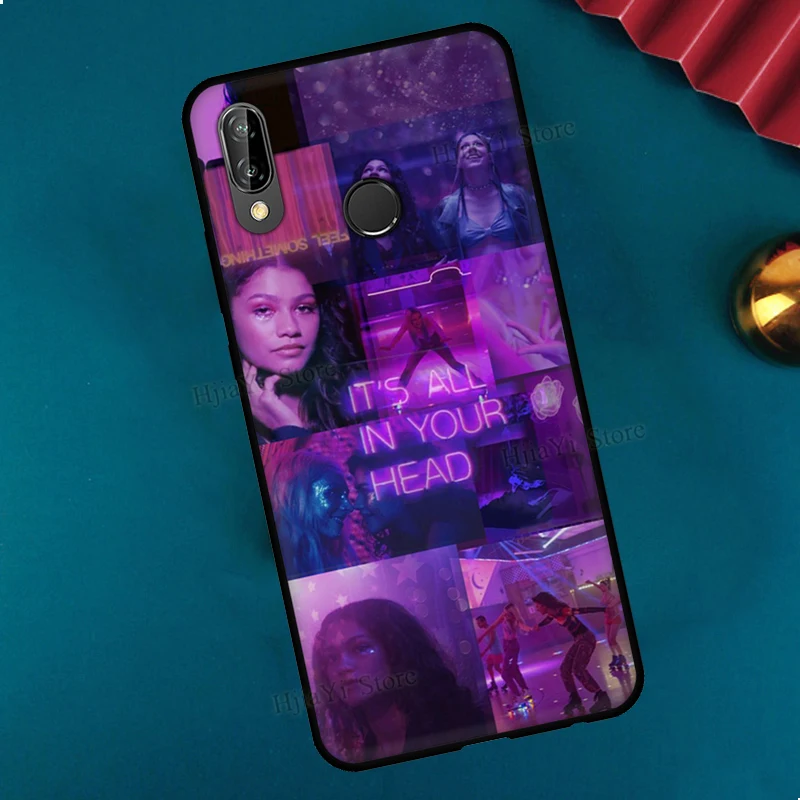 American TV Euphoria Zendaya Rue Soft Phone Case For Huawei P20 P30 P40 Lite Mate 10 20 Pro P Smart 2019 2021 Back Cover