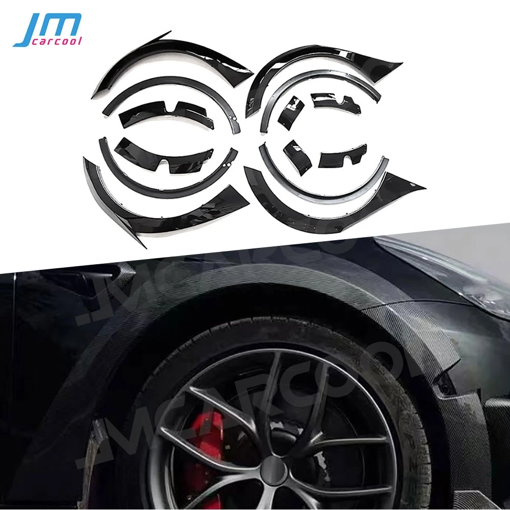 

Car Fender Flares Wide Mudguards Cover Trim for Tesla Model 3 2019+ Wide Body Wheel Arches Body Kits ABS Car Styling Accessories