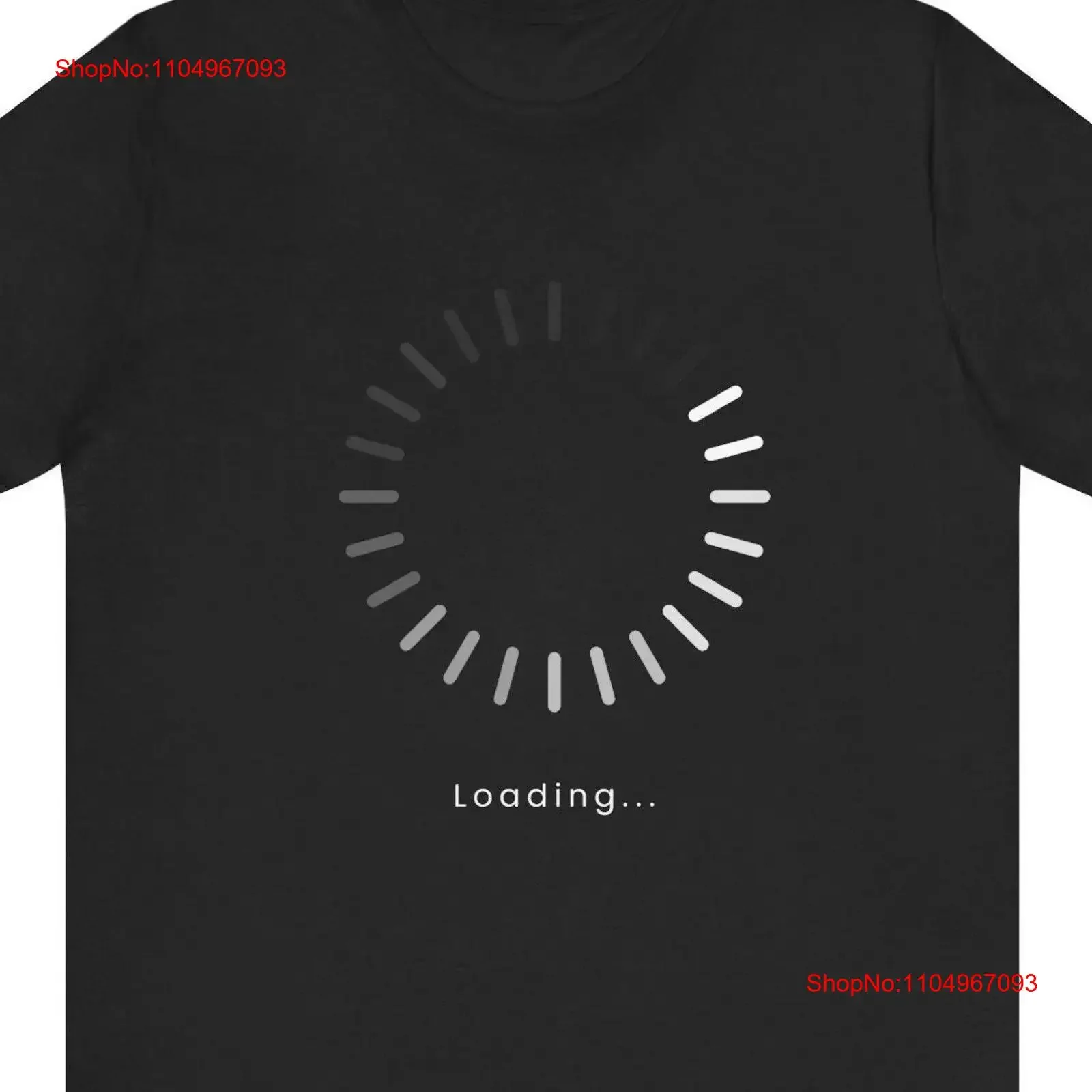 تحميل يرجى الانتظار تي شيرت العبقري غريب الأطوار الطالب الذي يذاكر كثيرا الكمبيوتر خمر غسلها للجنسين أعلى للارتداء اليومي تنفس عارضة أنيقة امتدت #1