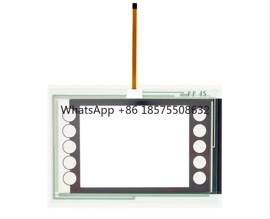 Touch Screen Panel Glass for B&R Power Panel PP45 4PP045.0571-062 4PP045.0571.062 4PP045-0571-062 with Overlay (Protective Film)
