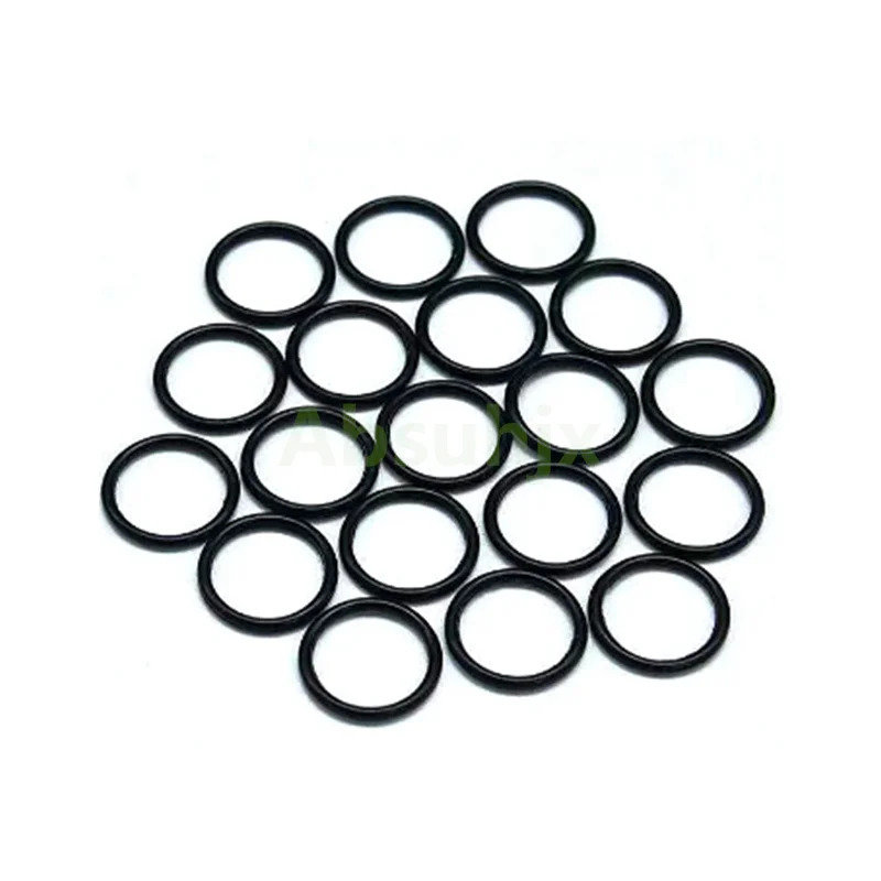 Absuhjx 100pcs Phone Hole Rubber Ring Rear Back Glass Camera Waterproof For iPhone X XS XR 11 12 13 14 Pro MAX Repair Parts