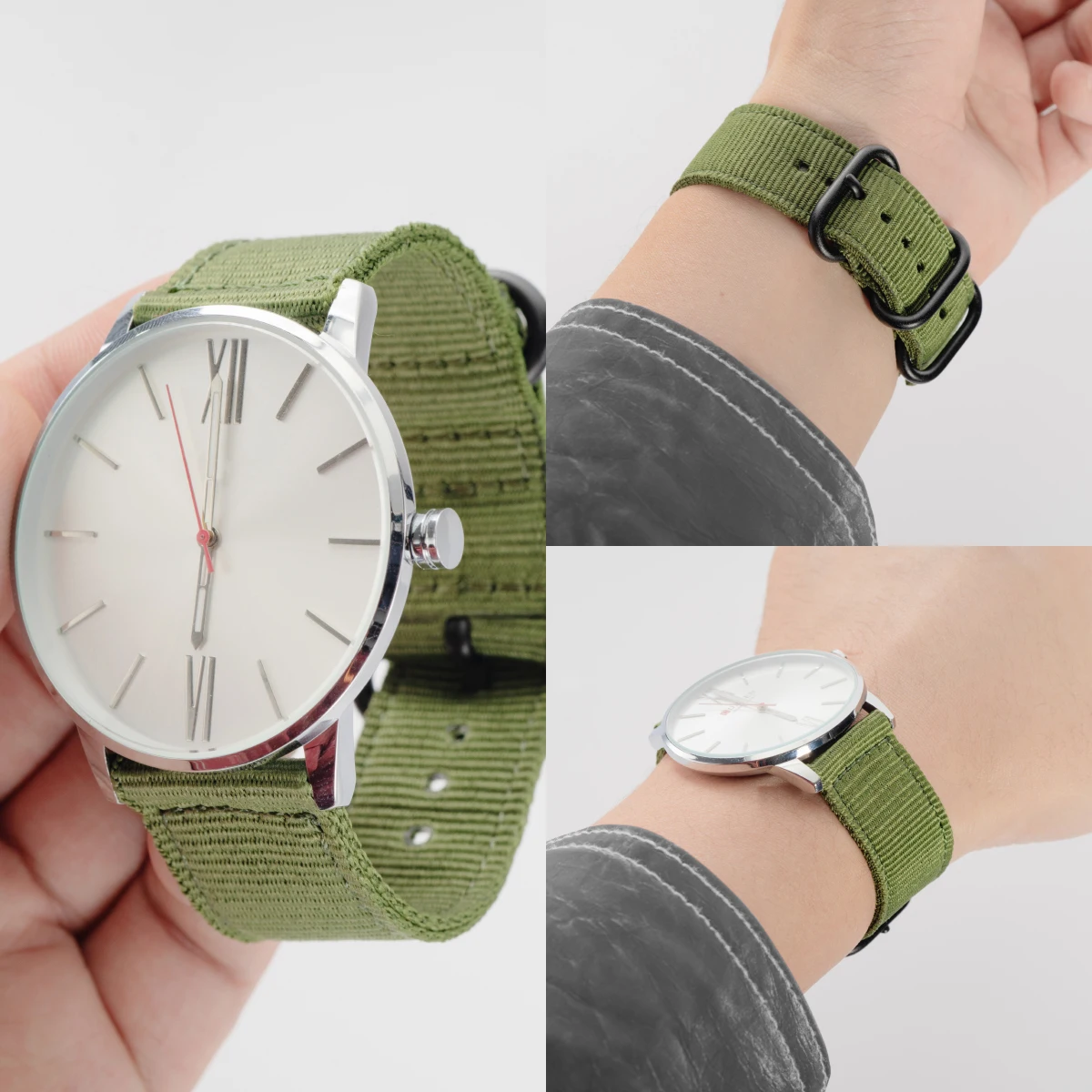 

Ремешок для часов из нейлона 18 мм, 20 мм, 22 мм, 24 мм для Samsung Galaxy Watch 7, 6, 5, 4 (40/44 мм), 5 Pro, 4/6 Classic, Amazfit Bip Frontier, спортивный ремешок