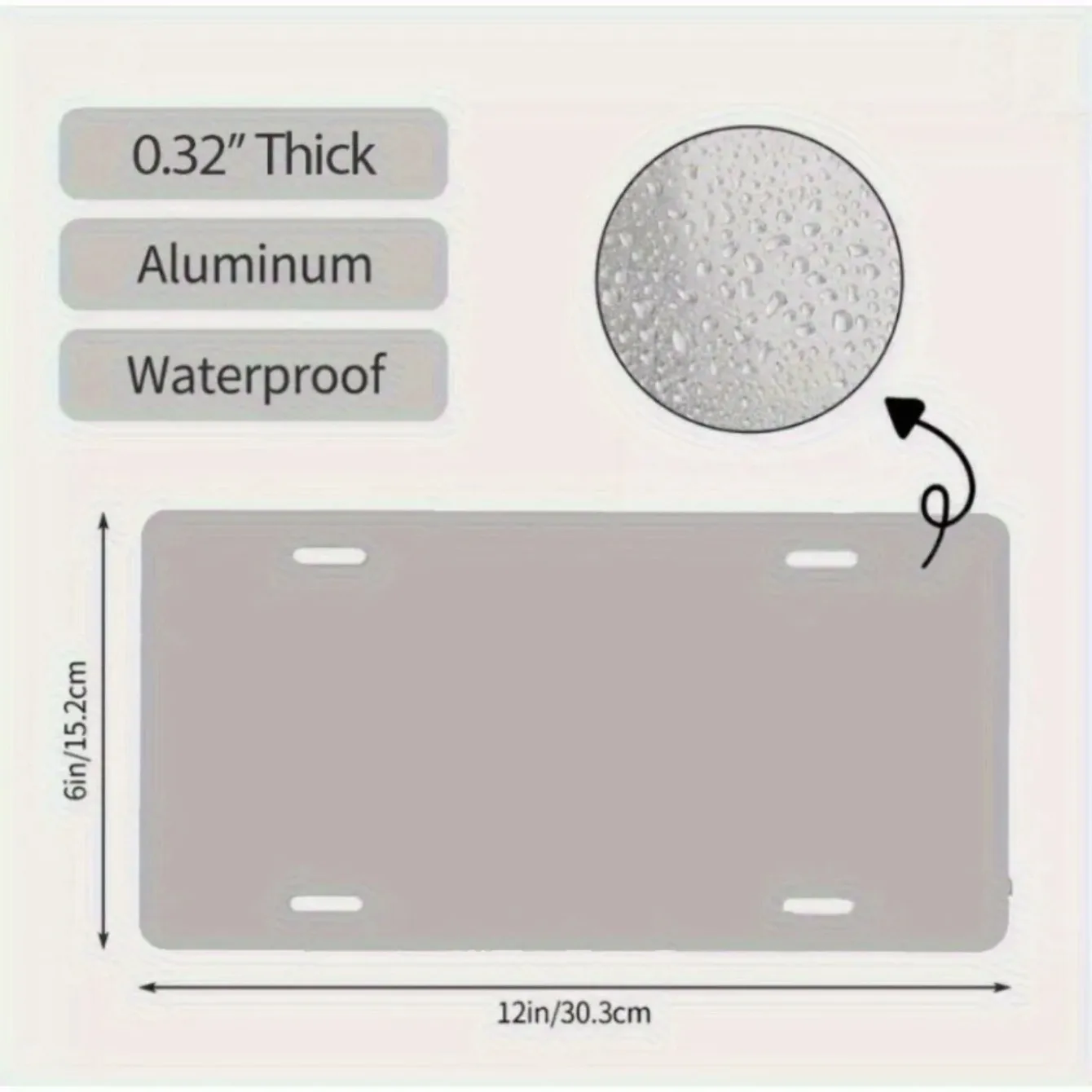 لافتة لوحة ترخيص CA من الألومنيوم مخصصة مع نصك - ملصق اسم شخصي للبار والمقهى، 12 × 6 بوصة. #3