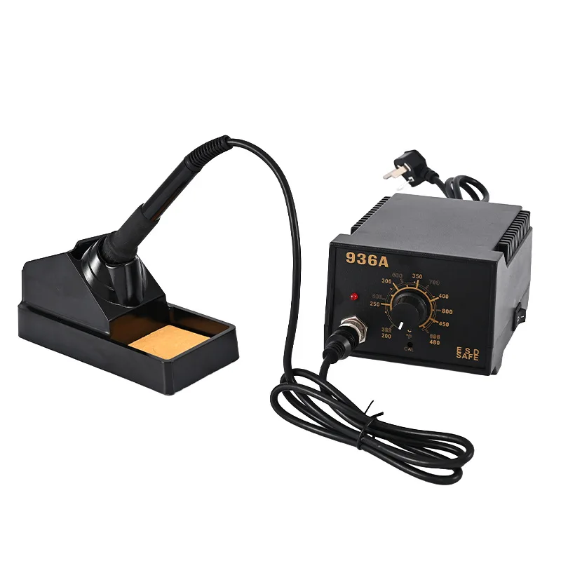 Soldering iron, adjustable temperature, internal heating, 936 solder gun, repair soldering tool