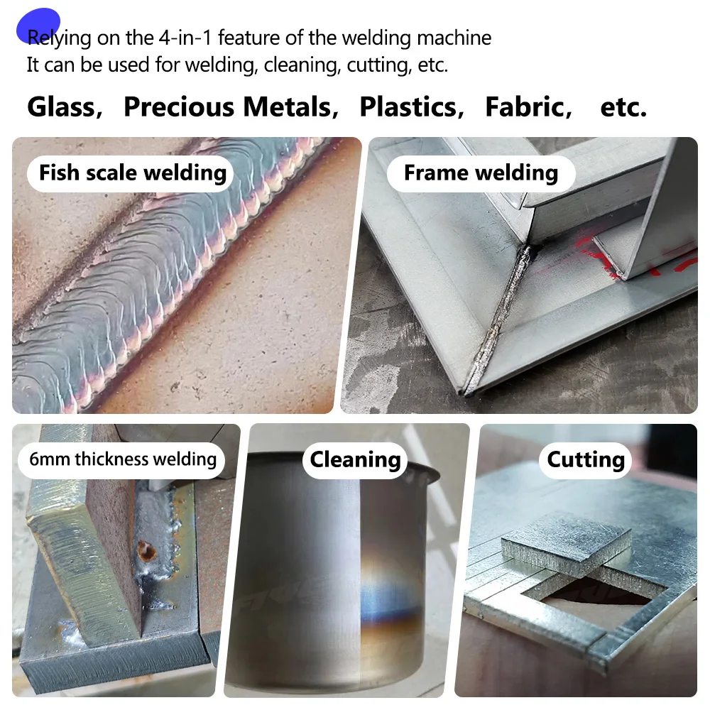 

Fiber Laser Welding Machine Maxwave Handheld 3 Functions Welding Cleaning Cutting Simple To Use Raycus MAX JPT BWT