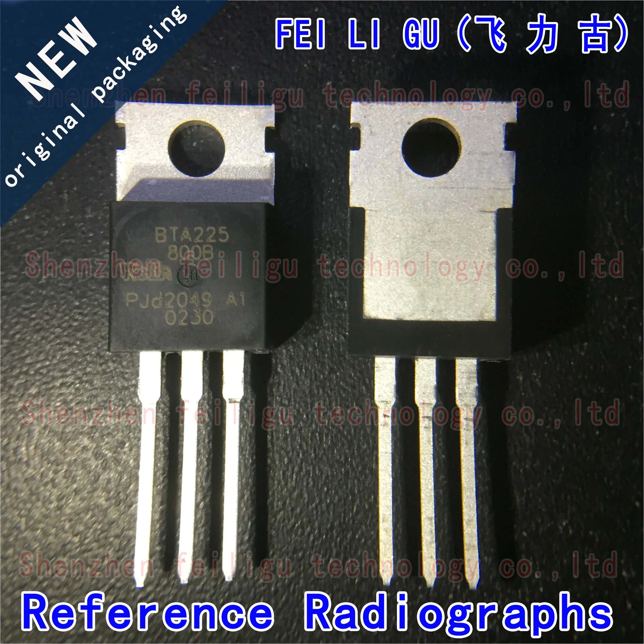 

1~30PCS 100% New original BTA225-800B BTA225 package:TO-220 insert 800V 25A triac chip