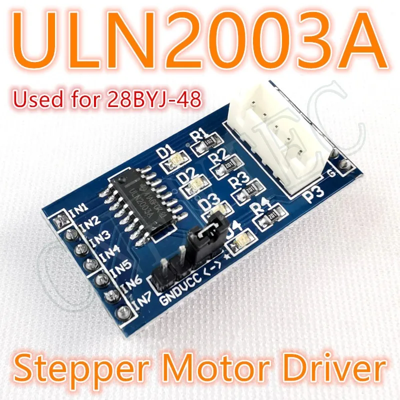 ULN2003AN ULN2003 Stappenmotor Driver Module Board voor Arduino 28BYJ-48 5V 12V High Power Development Systeem Board