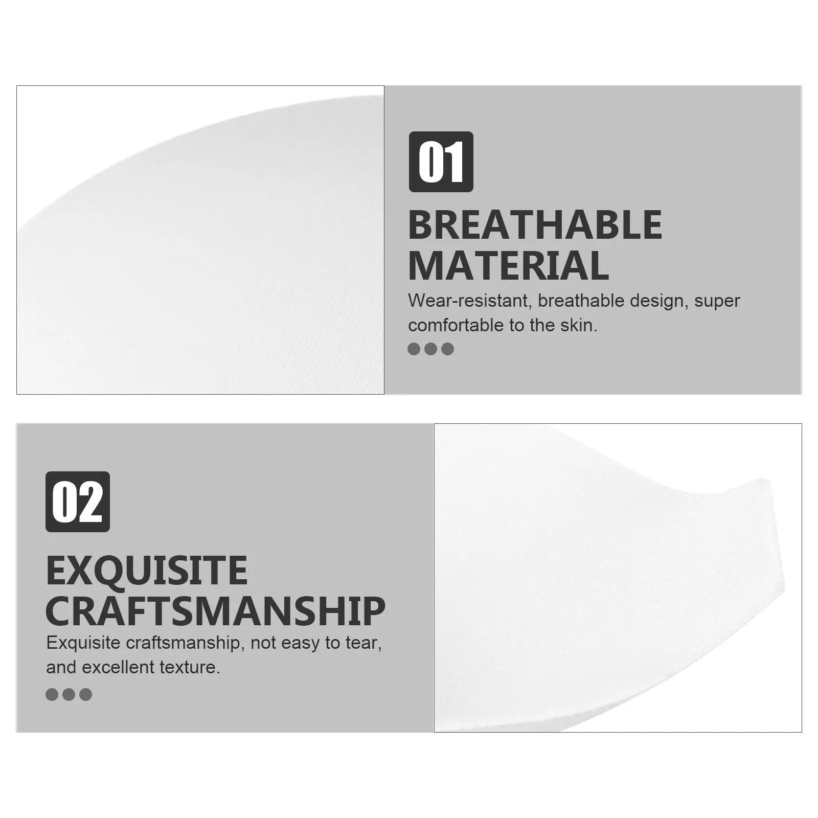 

4Pcs Mens Bulge Pads Skin-Friendly Underwear Cup Pad Portable Discreet Support for