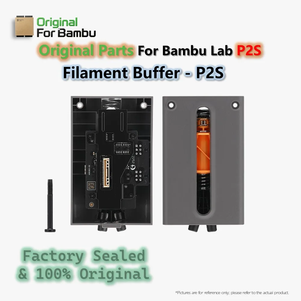 Original Bambu Lab P2S Filament Buffer, P2S Feed Buffer, Tension Fluctuation Reducer for Smooth Feeding, 3D Printer Part