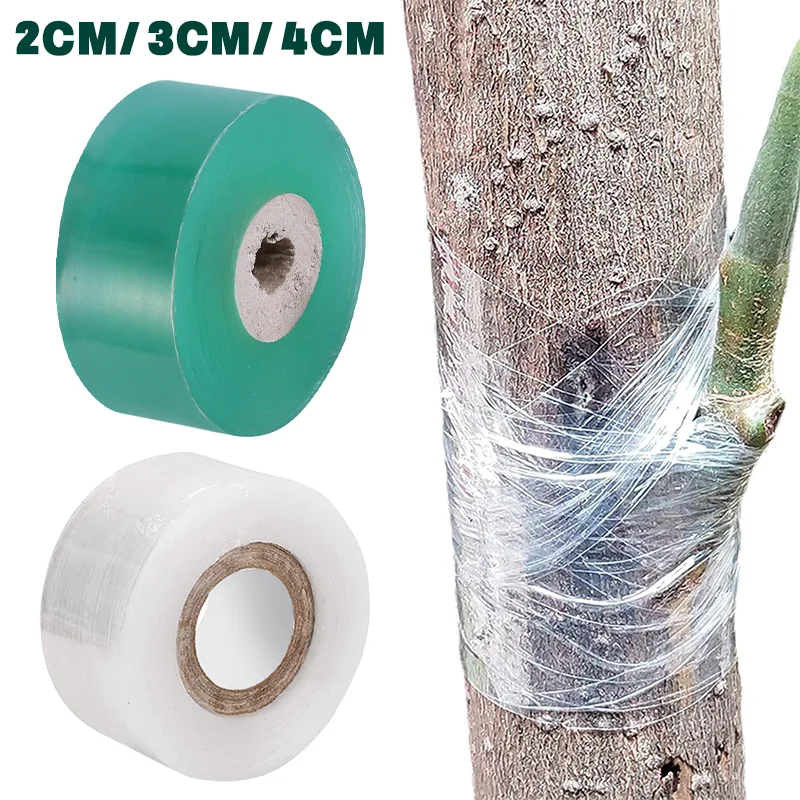 

2/3/4cm Width PE Grafting Tape Film Self-adhesive Garden Tree Plants Seedlings Vine Tomato Grafting Accessories Stretchable