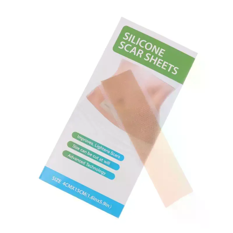Silicone Scar Sheets Keloid Bump Removal Strips,Scars Reducing Treatments Surgical Scars,Burn,Tummy Tucks,Acne,C-Section