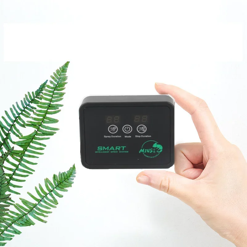 Intelligent Reptile Fogger Electronic Humidifier Timer Automatic Mist System Kit Greenhouse Garden Irrigation Rainforest Spray