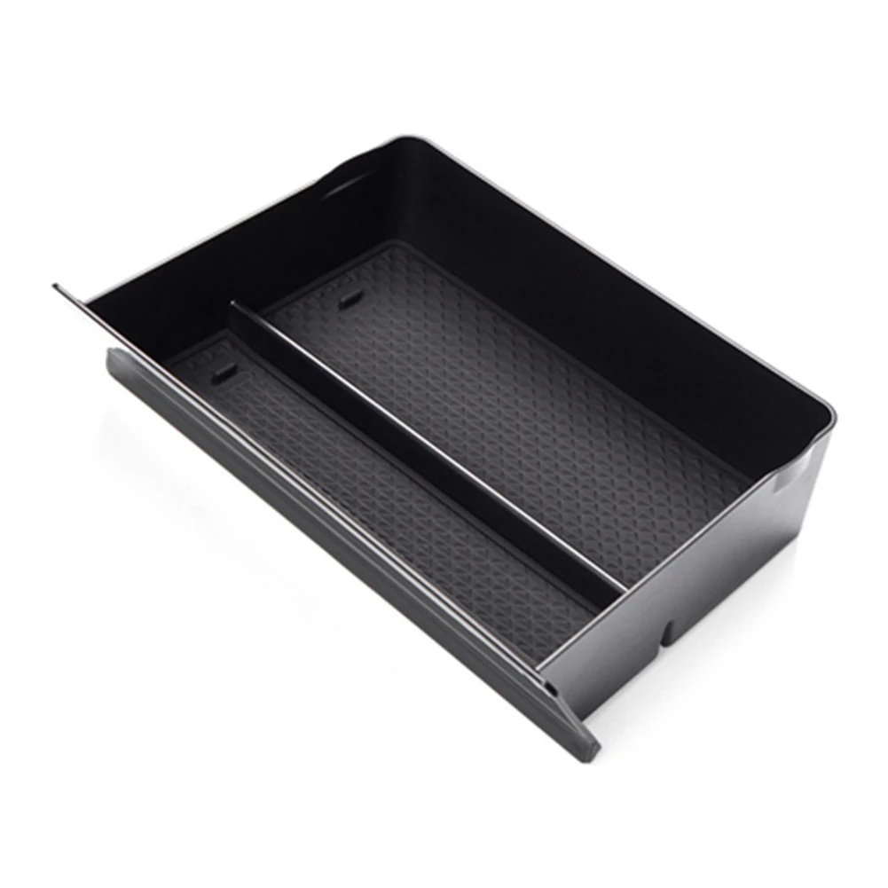 Functional Car Storage Box Drawer for Tesla Model S and X 2012 to 2021 Organizes Your Glasses and Writing Tools