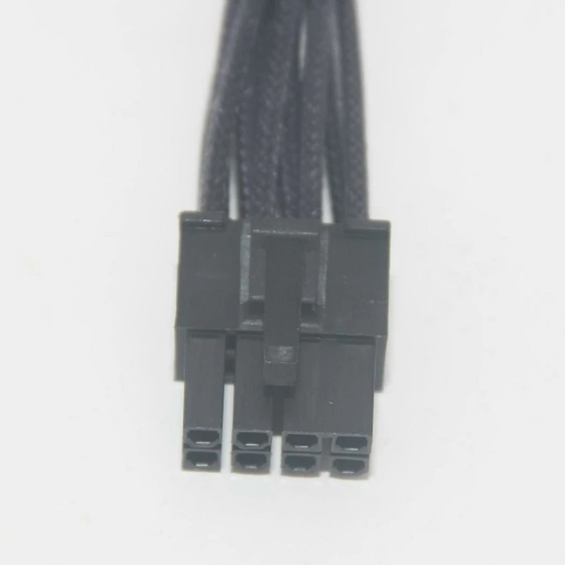 Dual 6 Pin Female To 8 Pin Male PCI Express VGA Video Card Power Cable Adapter - Brand New