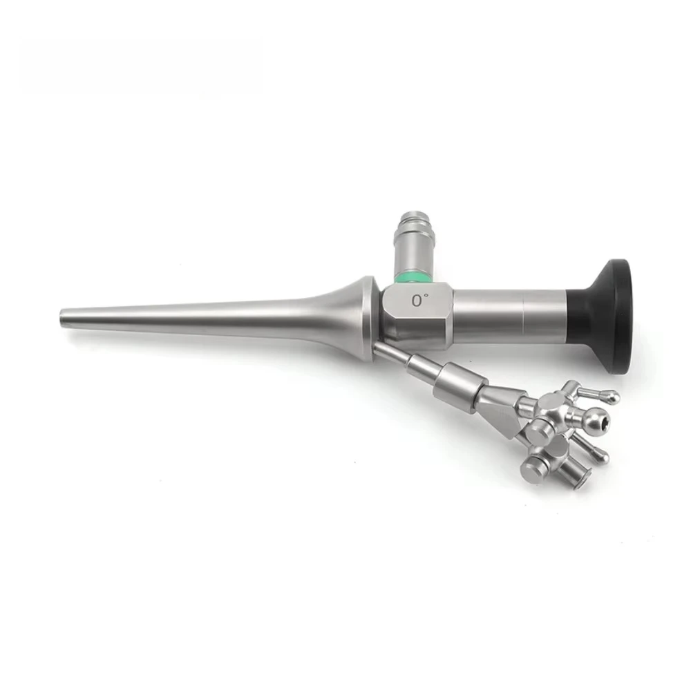 Operating Ear Otoscope with Integrated Working Channel for Human or Veterinary Use