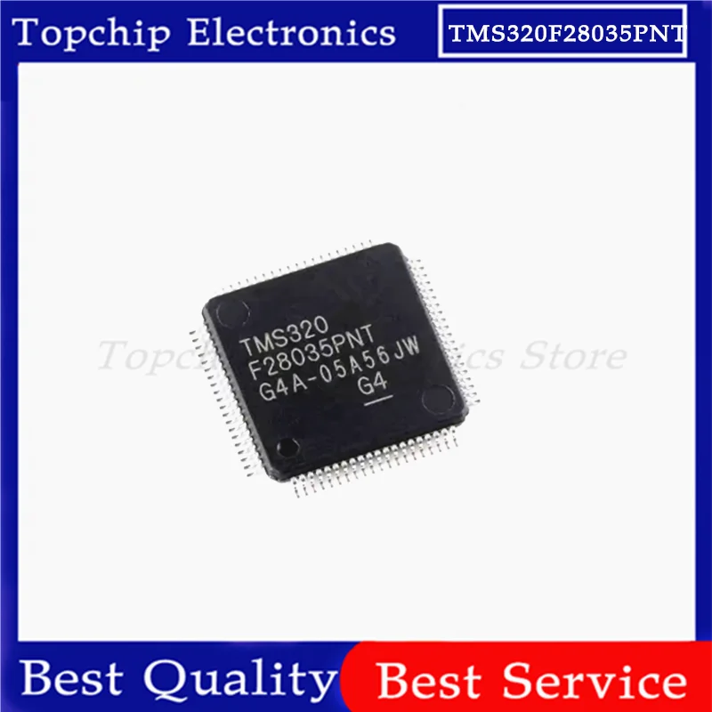 1pcs TMS320F28035PNT TMS320F28035 TMS320 IC MCU Chip LQFP-80