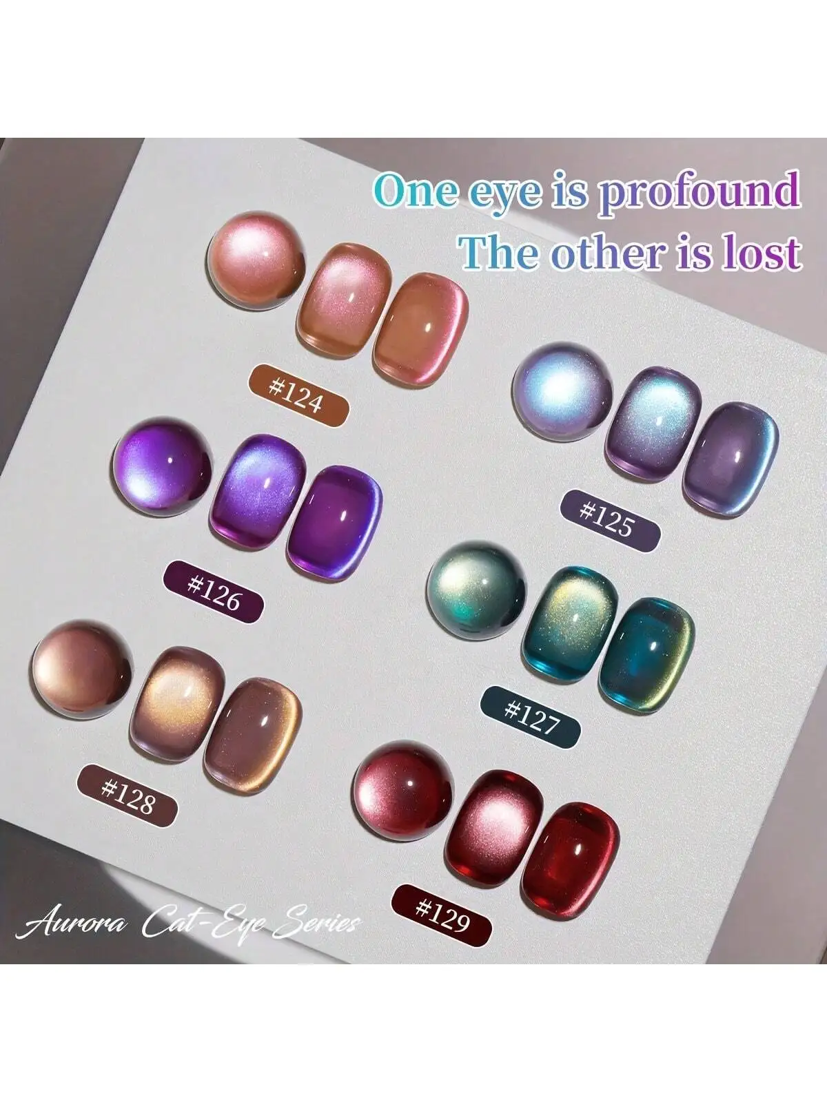 XEIJAYI 1pc Aurora Cat Eye Gel Nagellak Glitter Pailletten Nagellak Verwijderbare UV Polish Nail Art Geschikt voor Nail Art Design