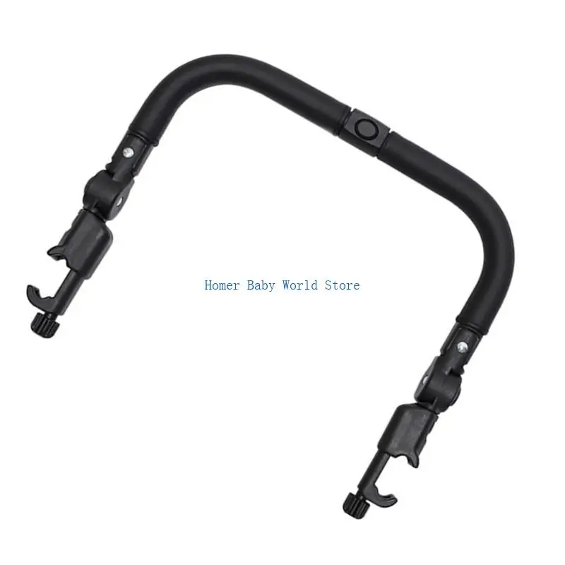 B2QD – guidon réglable, poignée détachable, convient à plupart des poussettes bébé, barre pare-chocs, accoudoir