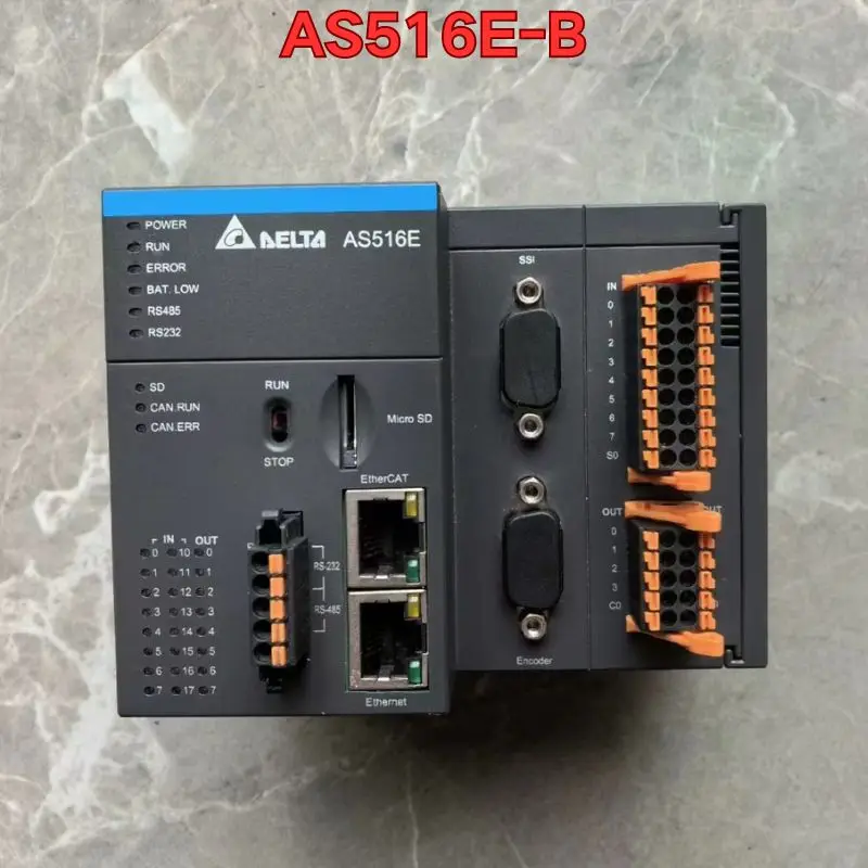 Second-hand PLC module AS516E-B function test is normal The latest price in 2026