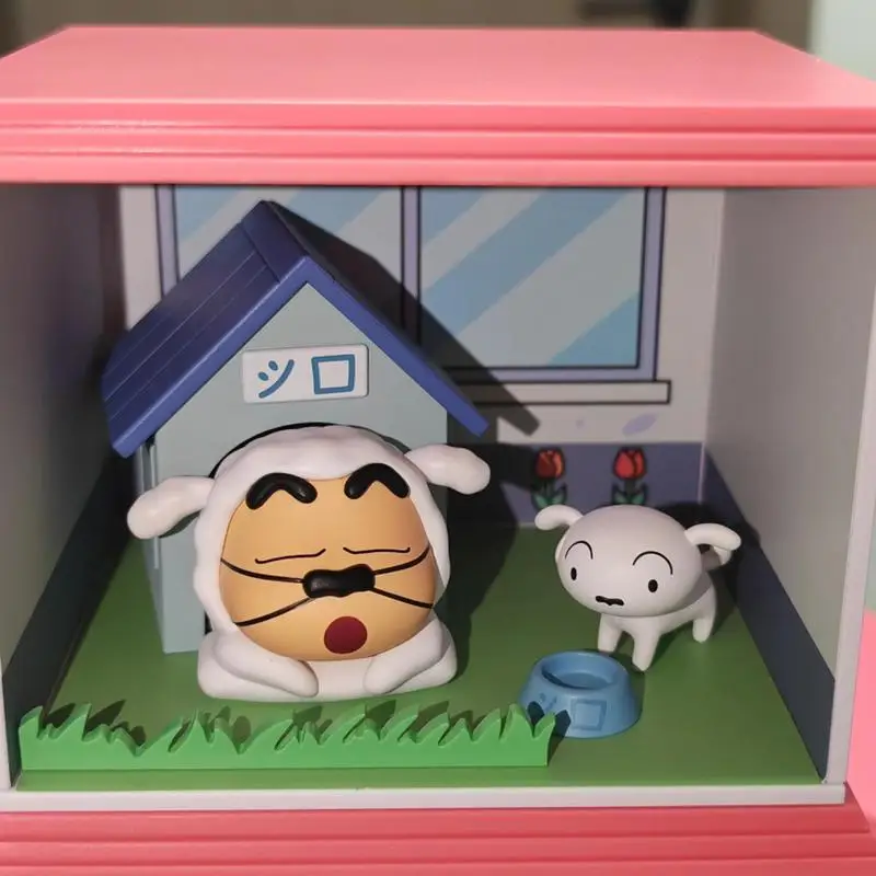 

Crayon Shin Chan Haruhibu Home Series Blind Box - Trendy Cute Doll Authentic Play Accessory