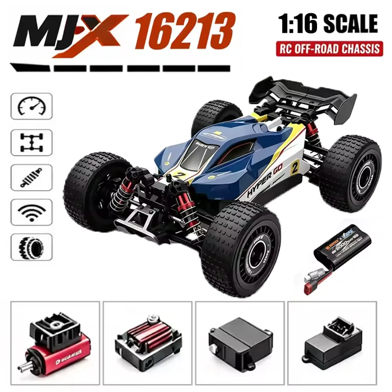 HYPER Go MJX16212 MJX16213 MJX16218 1:16 RC Car 4WD Brushless 2.4G Remote Control Car Off-Road Drift Monster Truck RC Toys Gifts