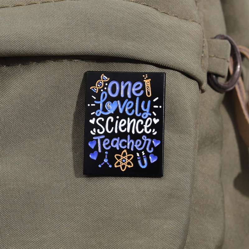 Think Like a Proton Stay Positive Enamel Pin Funny Physical Science Brooches Lapel Backpack Badge Jewelry Gifts For Friends