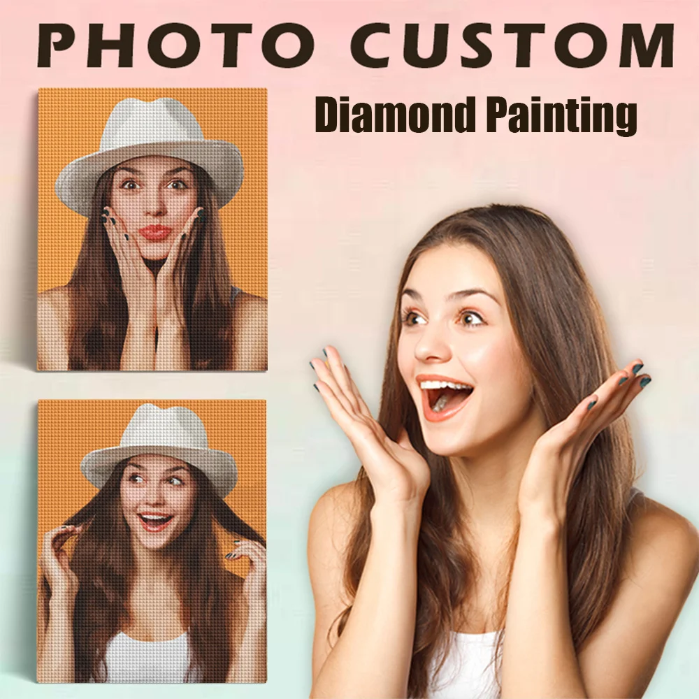 Photo Mosaic Print - Evershine Full Square Round Diamond Painting