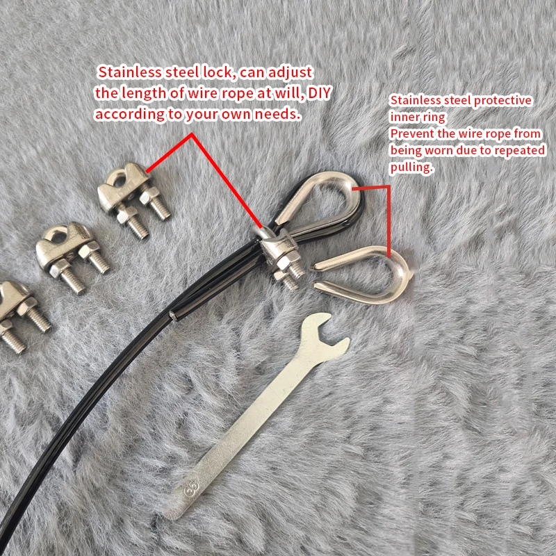 Fitness Special Steel Wire Rop - огляд і ціна Lat Pulldown Cable