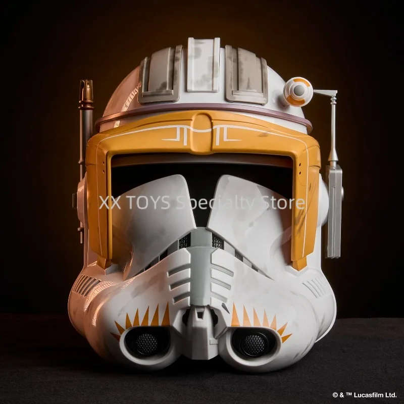 

Original Star Wars The Black Series Premium Electronic Helmet Clone Commander Cody Revenge of The Sith Voice Change Adjust Toys
